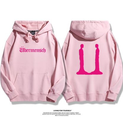 GD權志龍 2025秋冬新款 親子情侶男女連帽衛衣