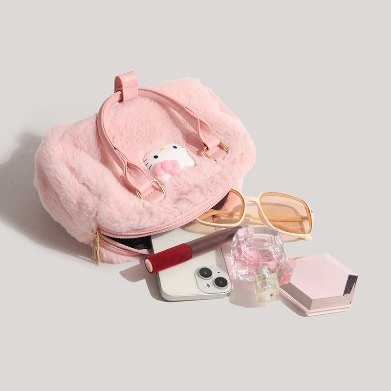 STARRY&DREAM正品Hellokitty手提包包秋冬小眾波士頓單肩斜挎包