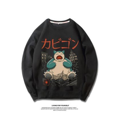 寶可夢日系2023親子情侶裝 圓領長袖