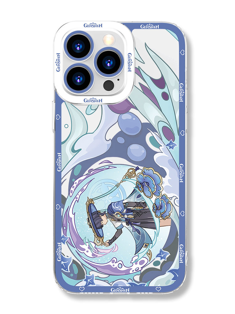 蘋果 系列原神天使眼透明防摔軟殼