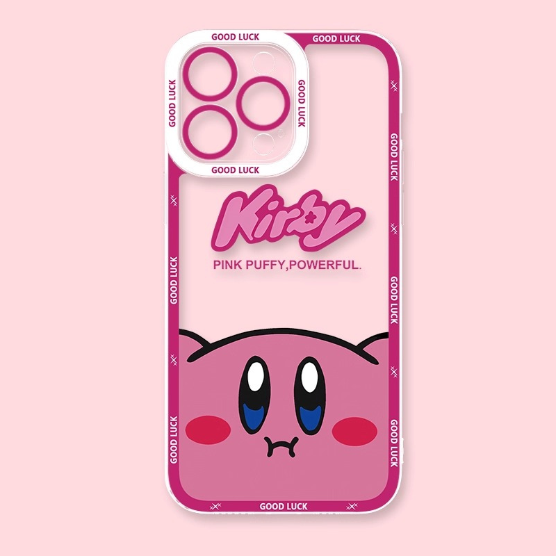 星之卡比天使眼透明防摔軟殼