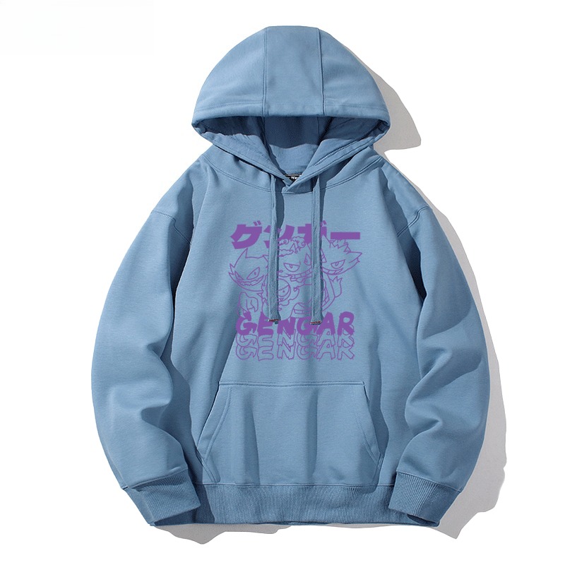 寶可夢新款 親子情侶男女連帽衛衣