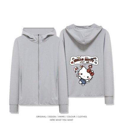 凱蒂貓 Hello Kitty 夏季通勤冰絲速乾涼感防曬外套