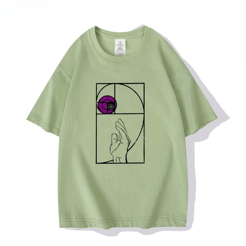 飆馬野郎JOJO的奇妙冒險 2026親子情侶男女同款 印花短袖T恤