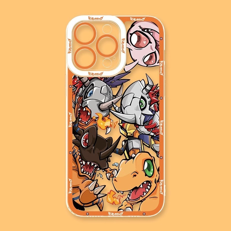 蘋果 系列數碼寶貝天使眼透明防摔軟殼