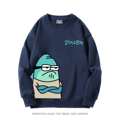 海綿寶寶比奇堡的居民們聯名親子情侶裝 圓領長袖