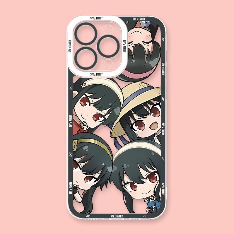 蘋果 系列間諜家家酒天使眼透明防摔軟殼