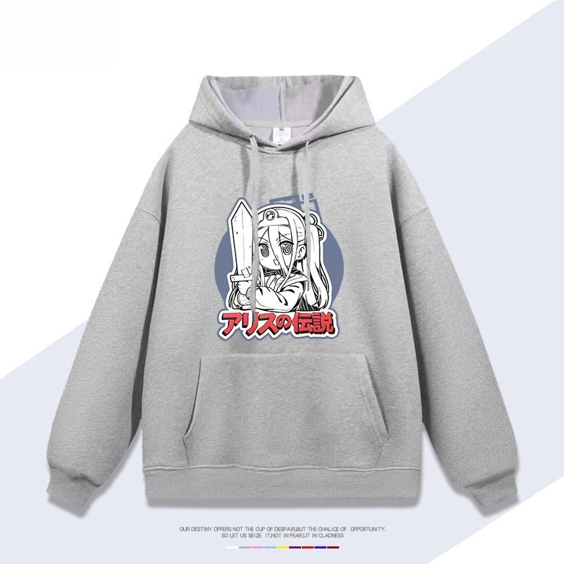 碧藍檔案愛麗絲新款 親子情侶男女連帽衛衣