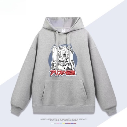 碧藍檔案愛麗絲新款 親子情侶男女連帽衛衣