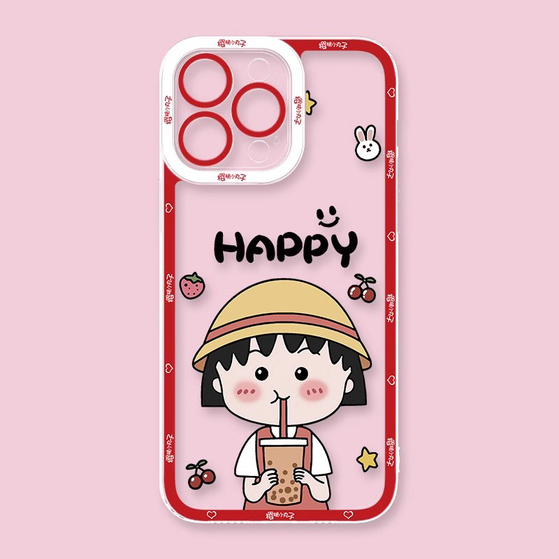 櫻桃小丸子天使眼透明防摔軟殼-ZUIHANG SHOP