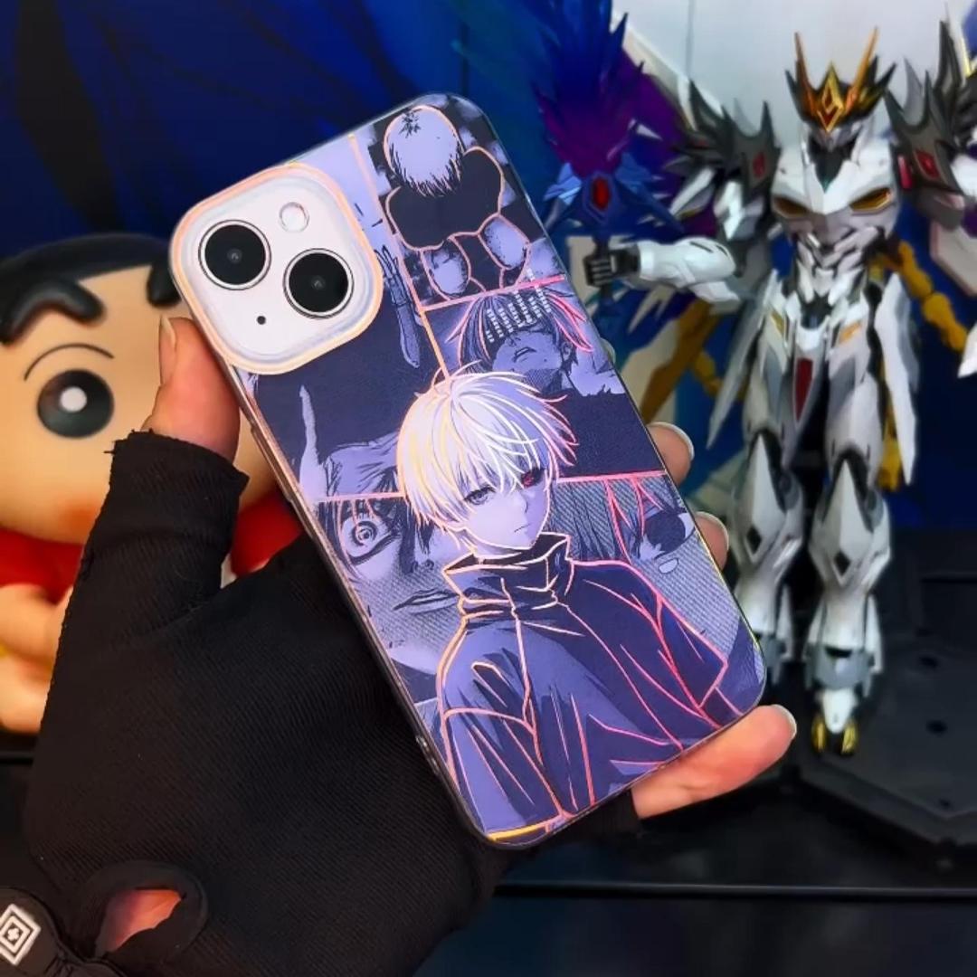 【大集合】動漫極光金漸變手機殼