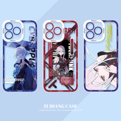 賽博朋克天使眼透明防摔軟殼