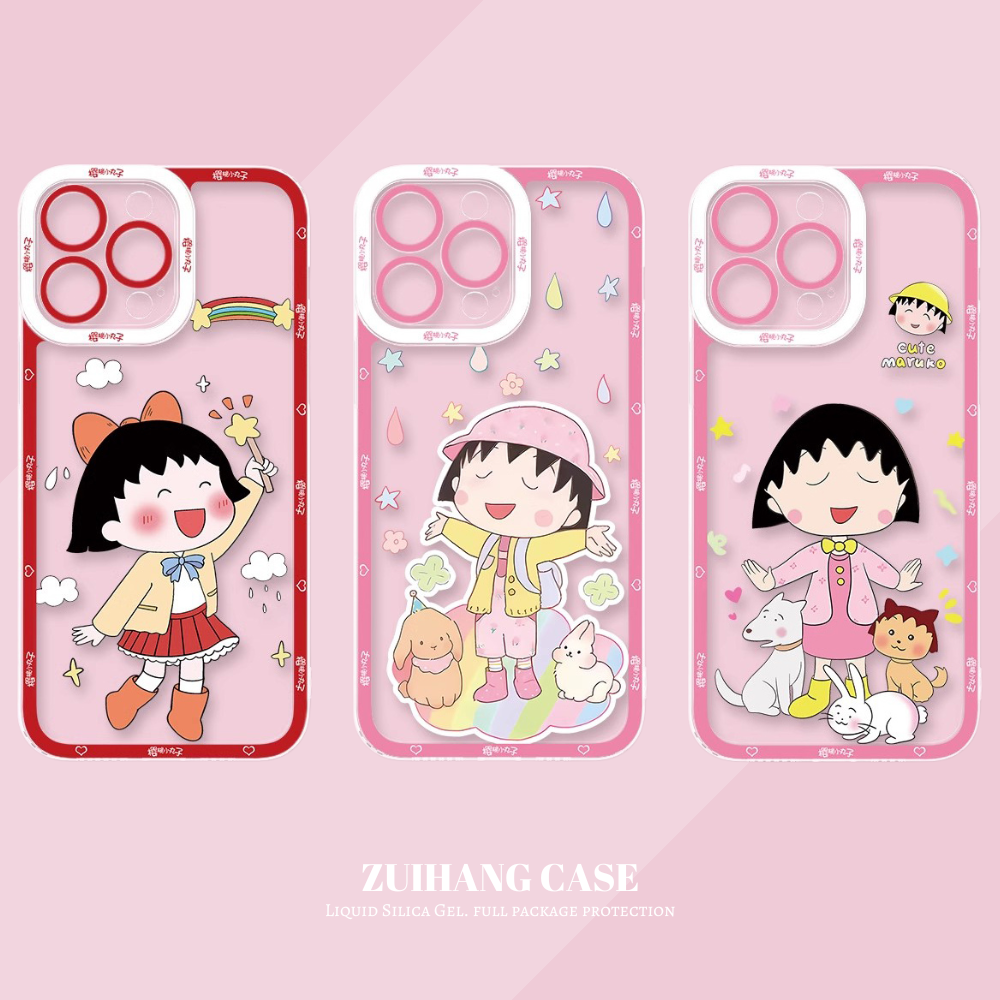 櫻桃小丸子天使眼透明防摔軟殼-ZUIHANG SHOP