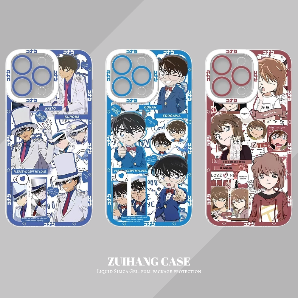 名偵探柯南天使眼透明防摔軟殼