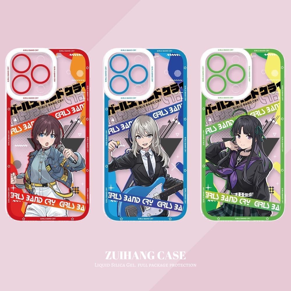 Girls Band Cry天使眼透明防摔軟殼-ZUIHANG SHOP