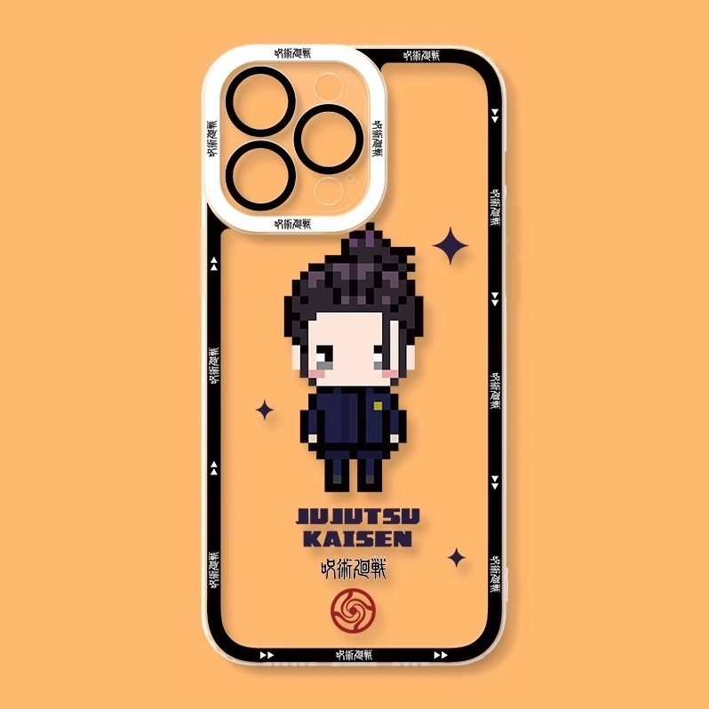 蘋果 系列咒術迴戰天使眼透明防摔軟殼