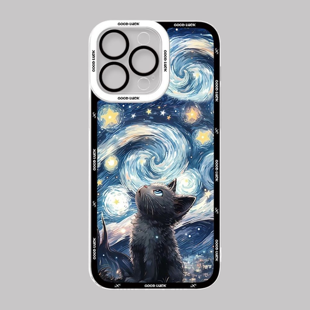 貓咪 天使眼透明防摔軟殼