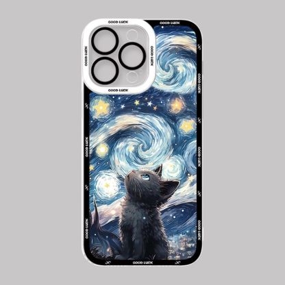 貓咪 天使眼透明防摔軟殼