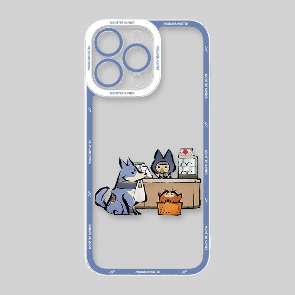 魔物獵人天使眼透明防摔軟殼-ZUIHANG SHOP