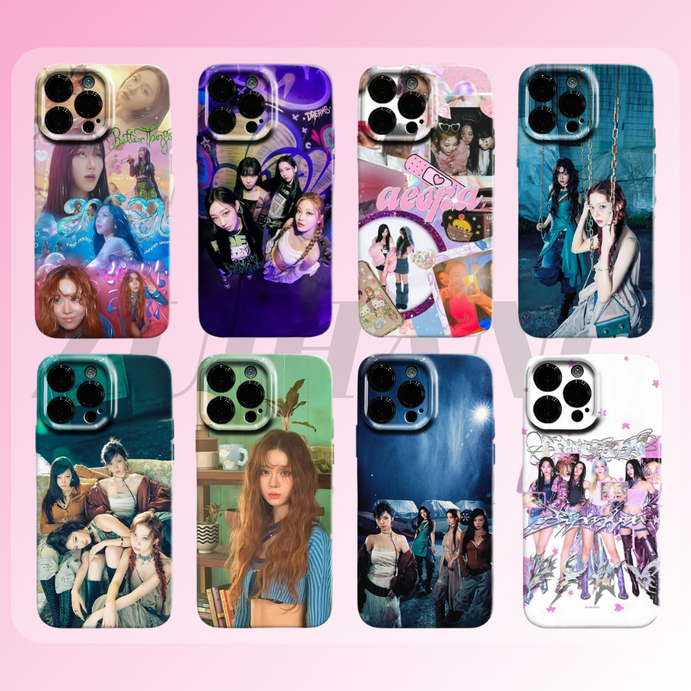 Aespa液態矽膠全包防摔軟殼