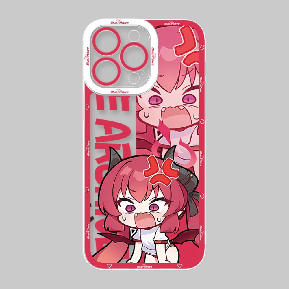 蔚藍檔案天使眼透明防摔軟殼