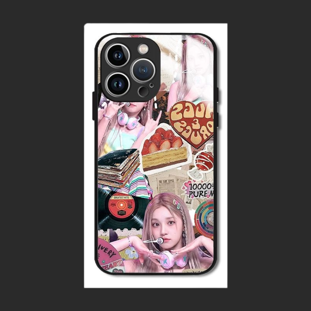 kpop新款高清全包防摔玻璃殼