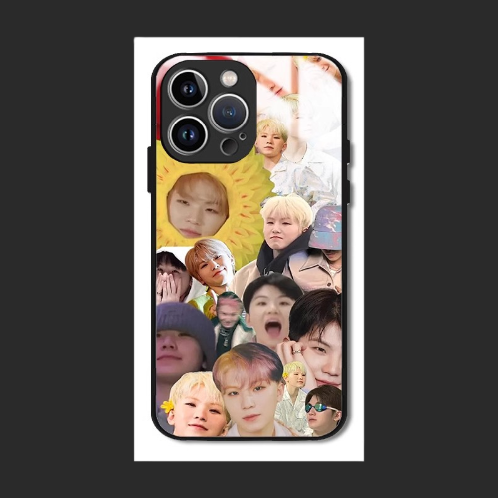 Seventeen新款高清全包防摔玻璃殼