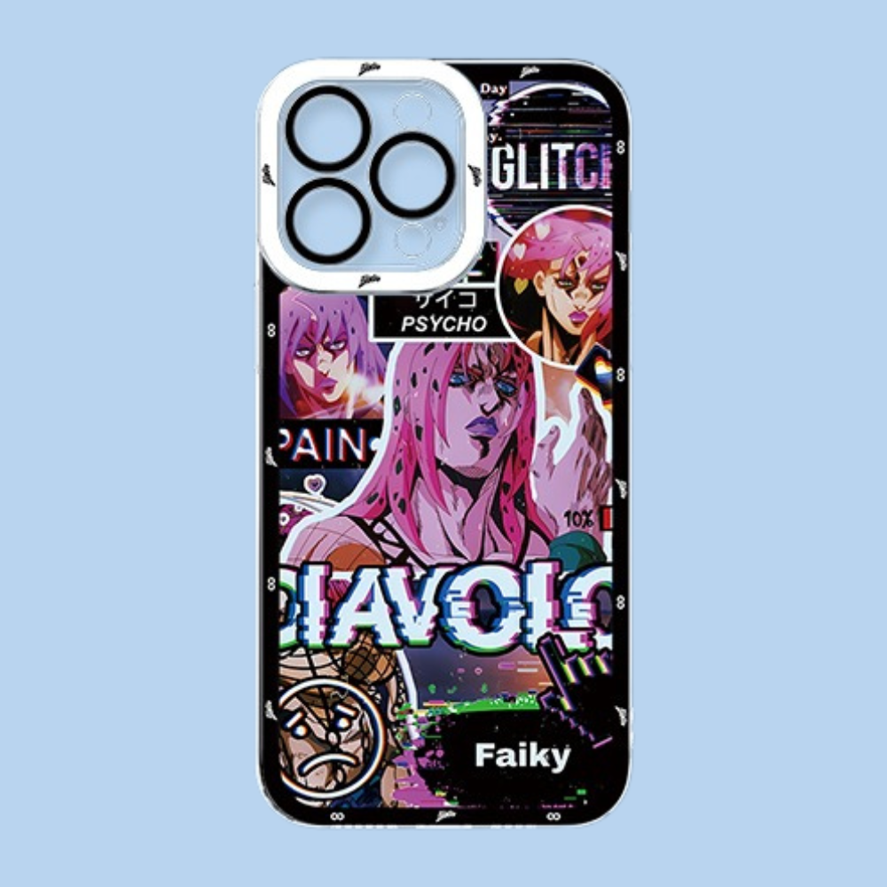 JOJO的奇妙冒險天使眼透明防摔軟殼