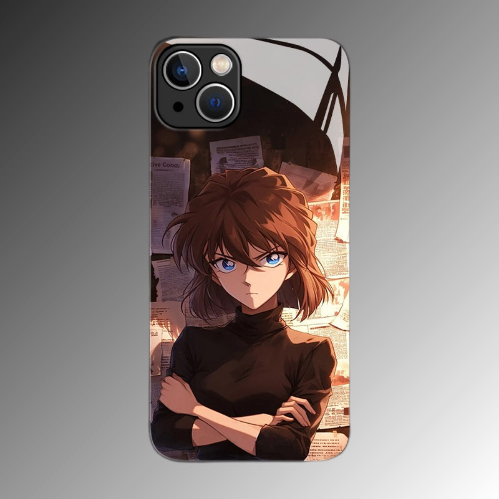 名偵探柯南新款高清全包防摔玻璃殼