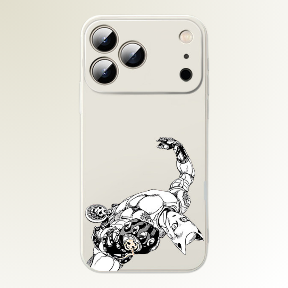 JOJO的奇妙冒險殺手皇后吉良吉影 高清彩繪全包防摔矽膠殼