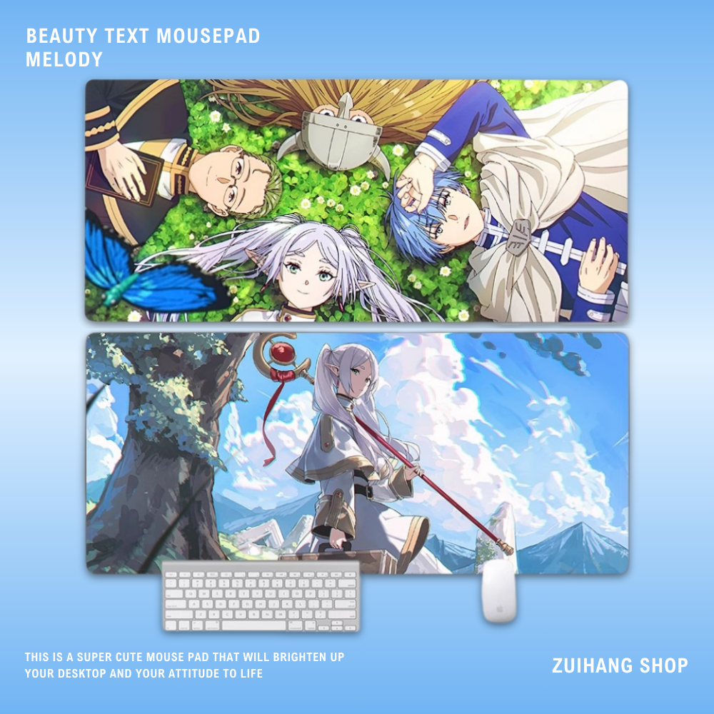 葬送的芙莉蓮電競超大遊戲加厚防滑鼠標墊