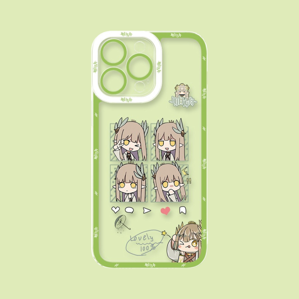 明日方舟繆爾賽思天使眼透明防摔軟殼