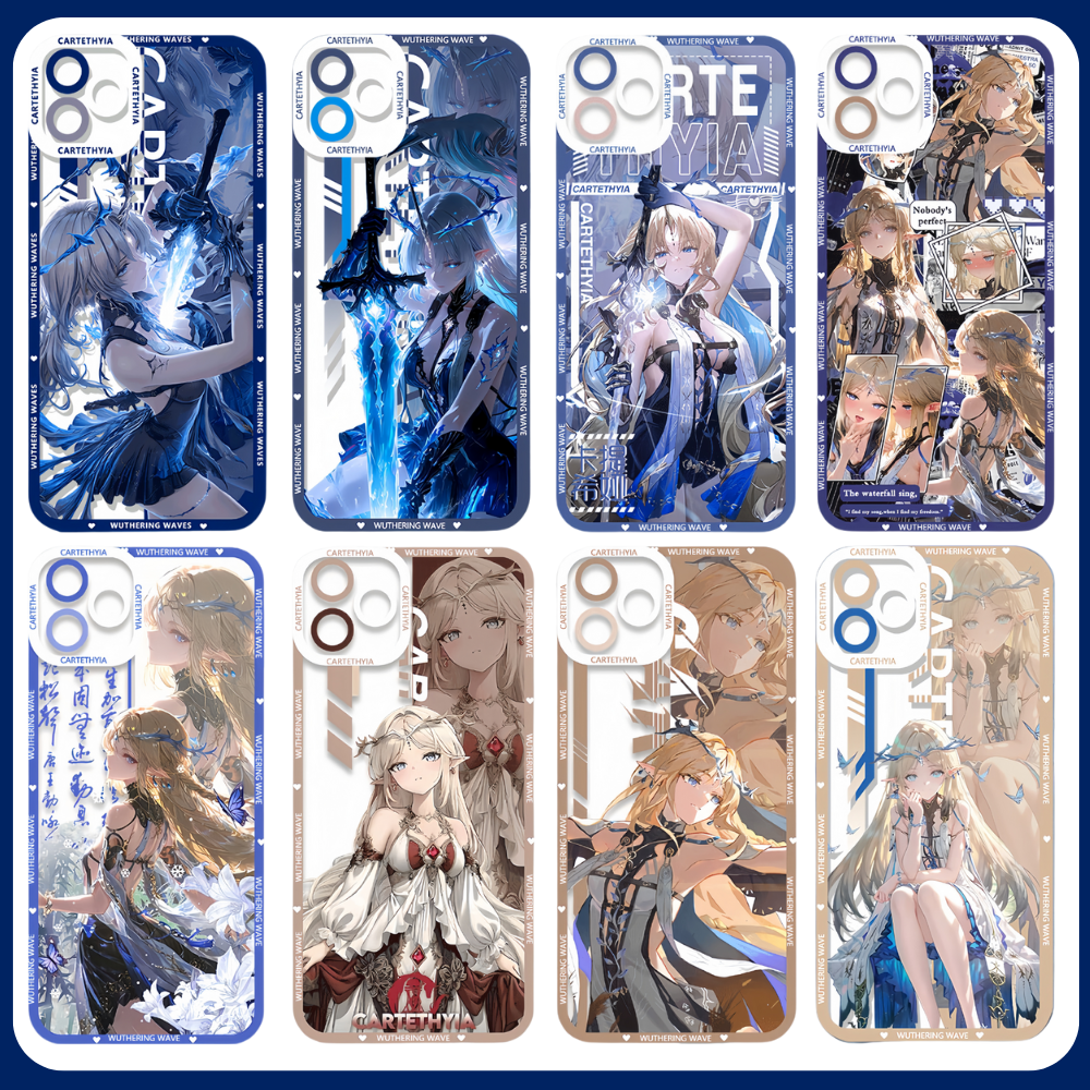 鳴潮卡提希婭天使眼透明防摔軟殼