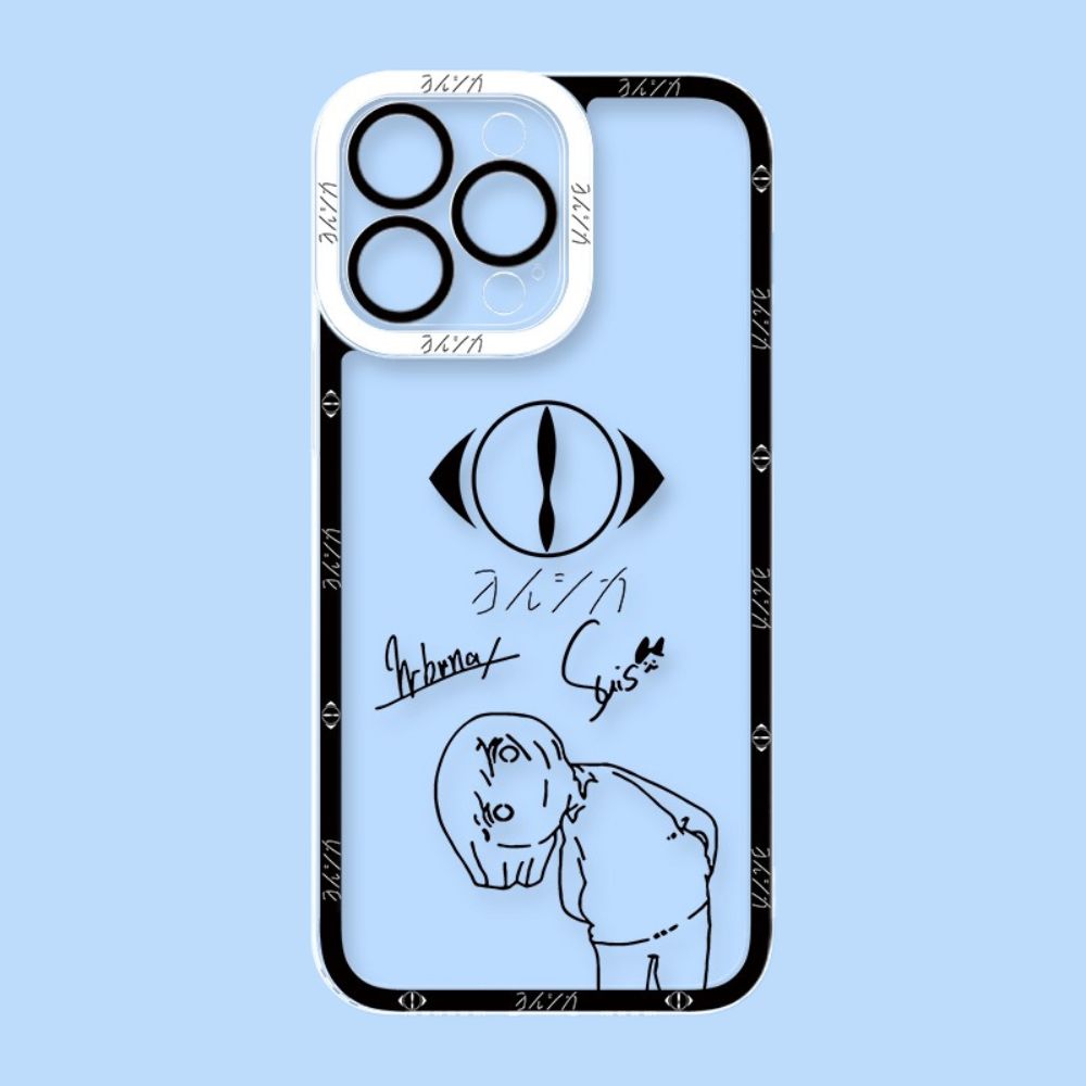 yorushika夜鹿天使眼透明防摔軟殼