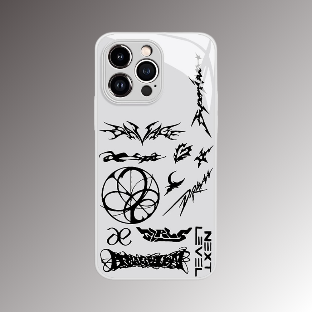 Aespa新款高清全包防摔玻璃殼