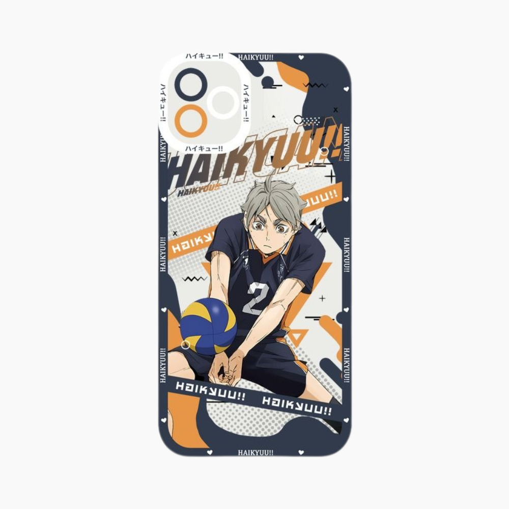 排球少年天使眼透明防摔軟殼