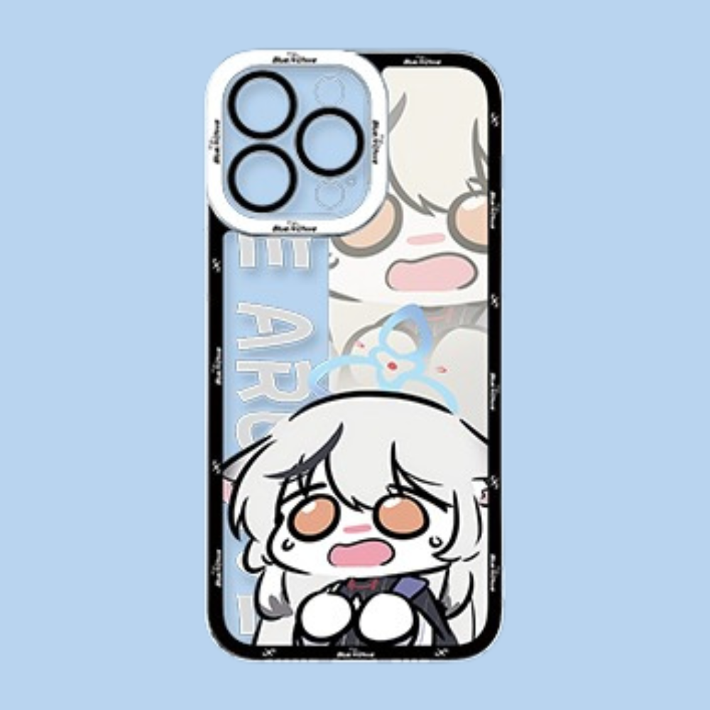 蔚藍檔案天使眼透明防摔軟殼