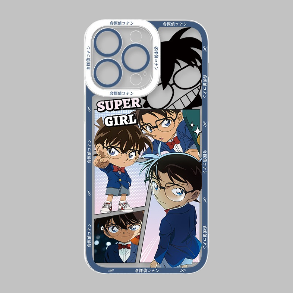 名偵探柯南天使眼透明防摔軟殼
