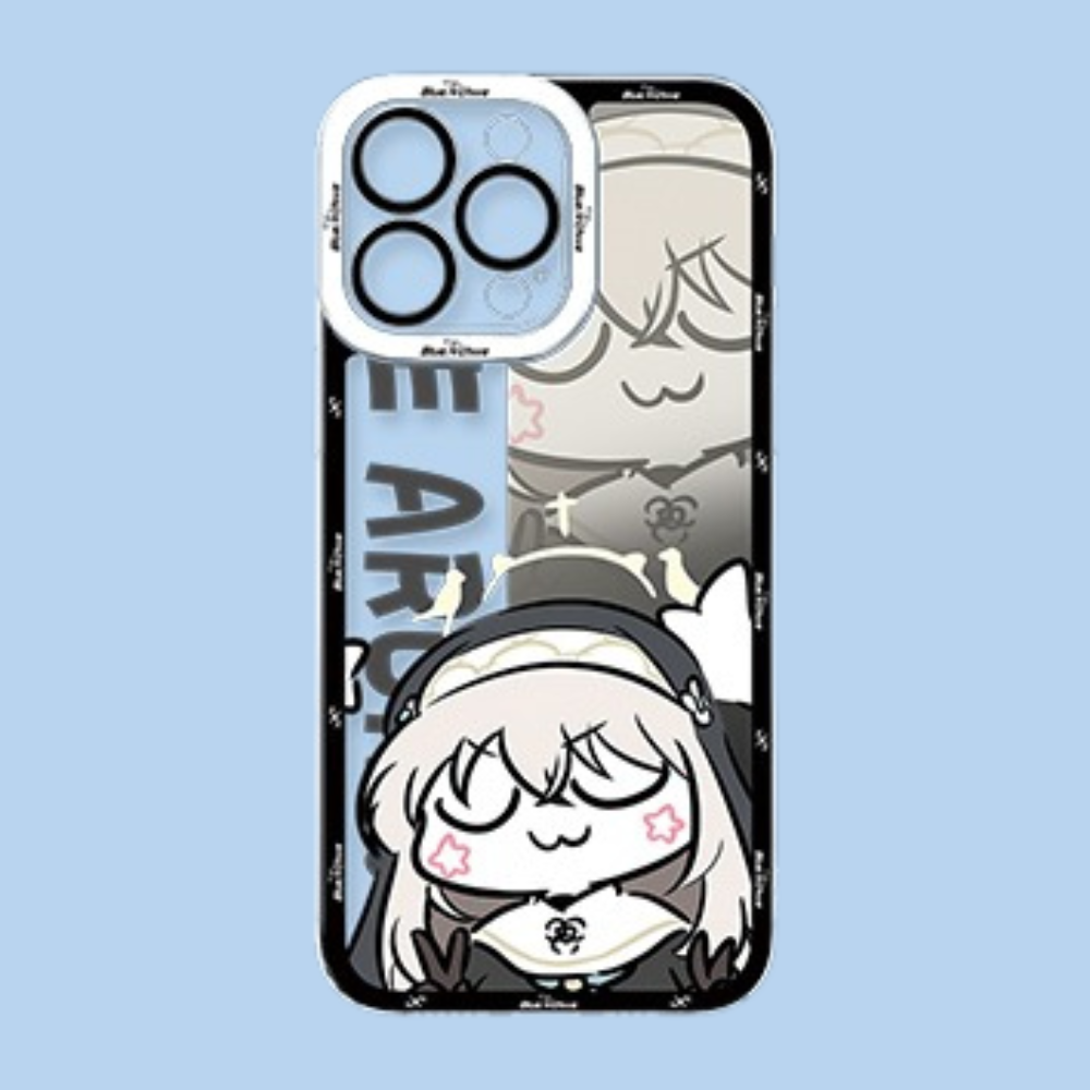 蔚藍檔案天使眼透明防摔軟殼