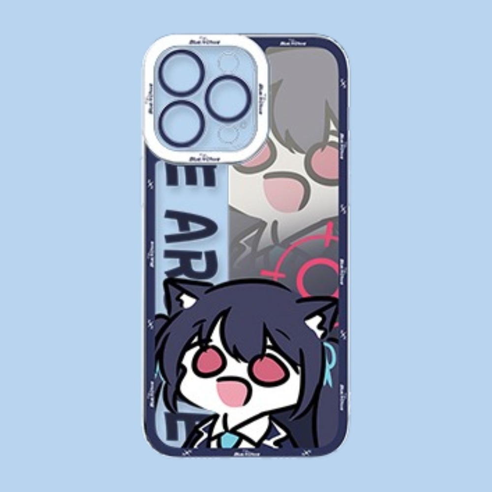 蔚藍檔案天使眼透明防摔軟殼