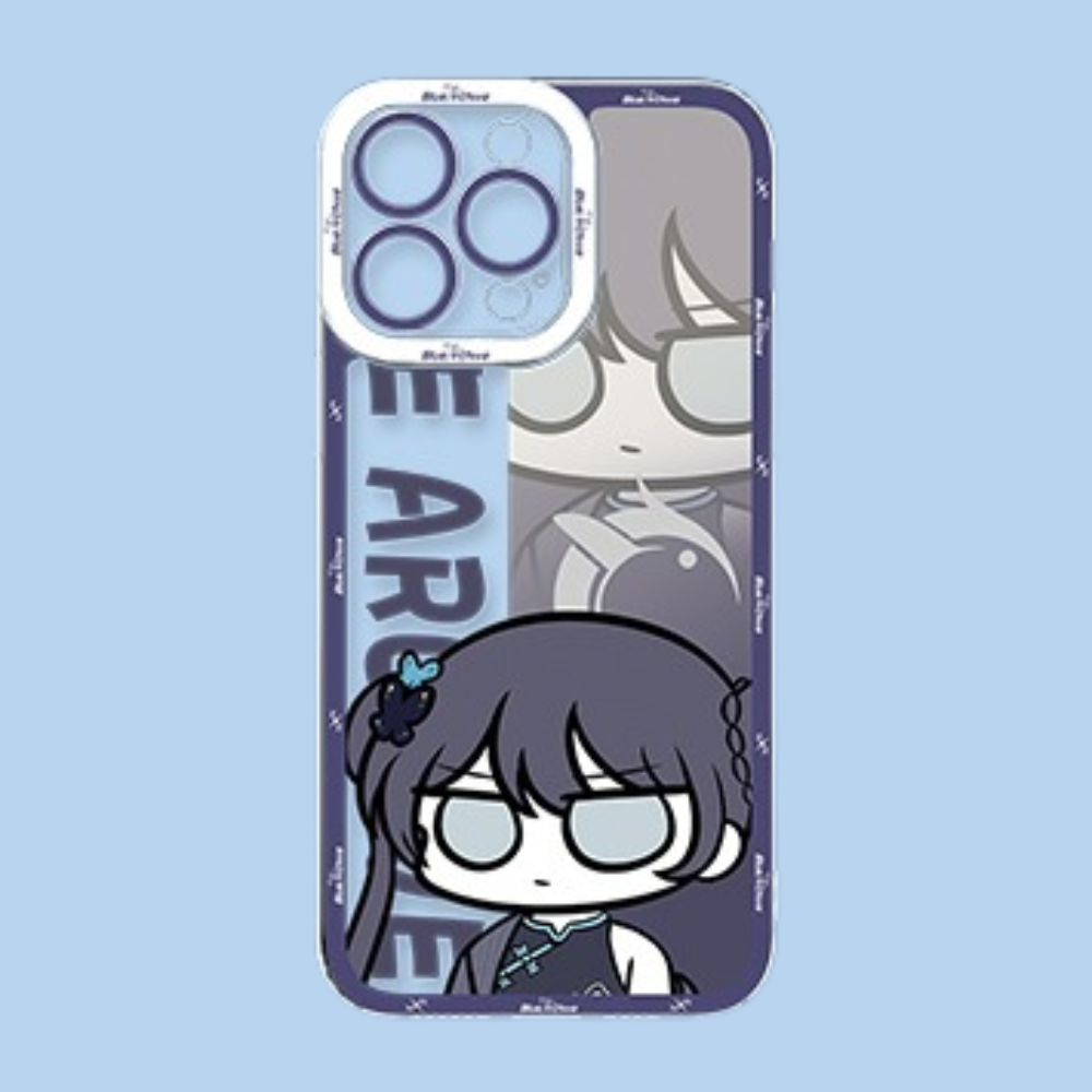 蔚藍檔案天使眼透明防摔軟殼