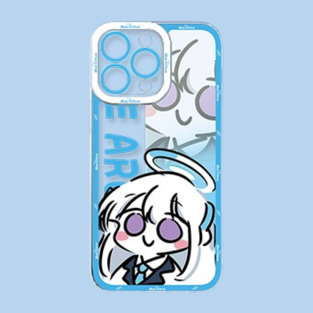 蔚藍檔案天使眼透明防摔軟殼