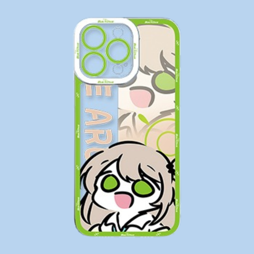 蔚藍檔案天使眼透明防摔軟殼