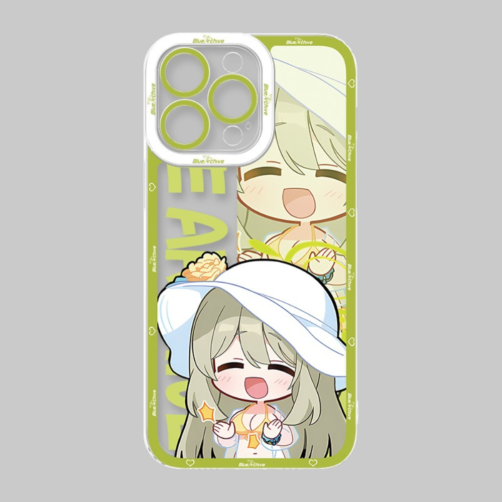 蔚藍檔案天使眼透明防摔軟殼