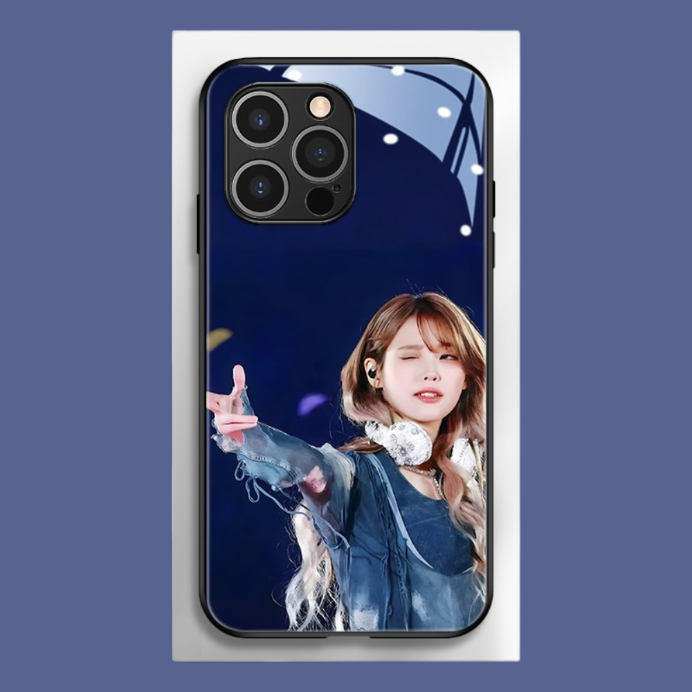 K-Pop新款高清全包防摔玻璃殼