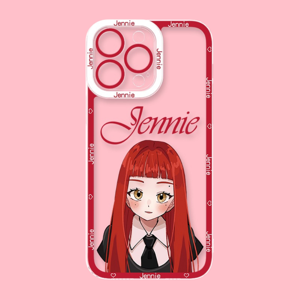 BlackPink天使眼透明防摔軟殼