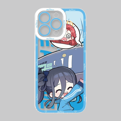 蔚藍檔案天使眼透明防摔軟殼