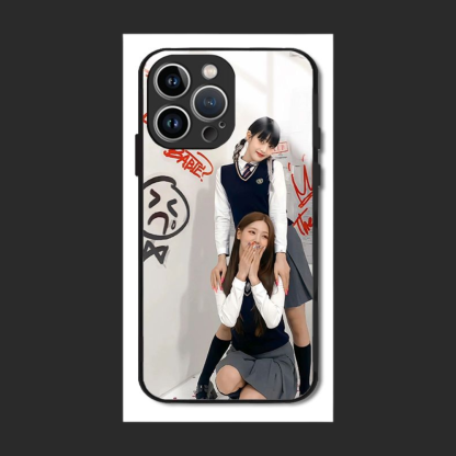 kpop新款高清全包防摔玻璃殼