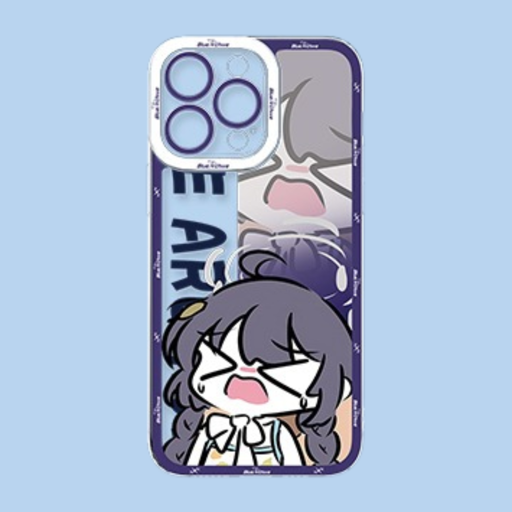 蔚藍檔案天使眼透明防摔軟殼