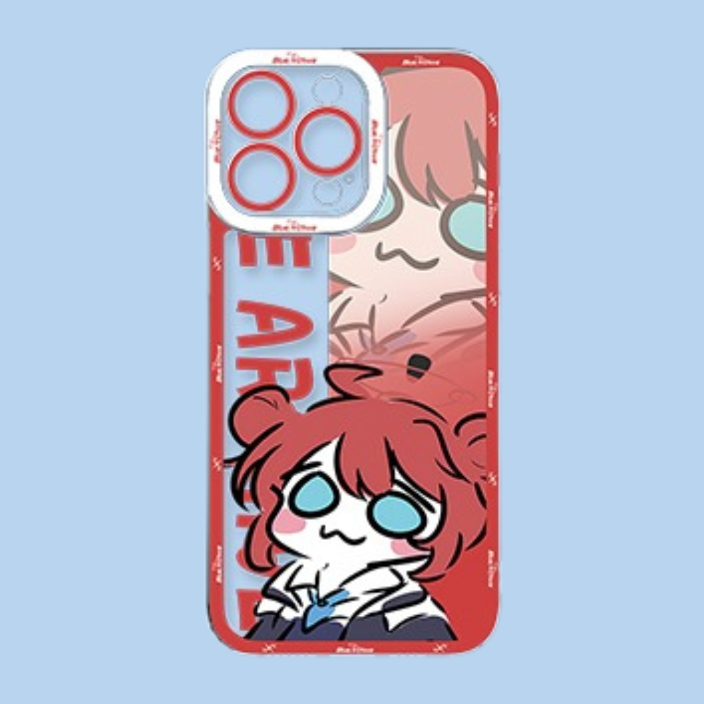 蔚藍檔案天使眼透明防摔軟殼